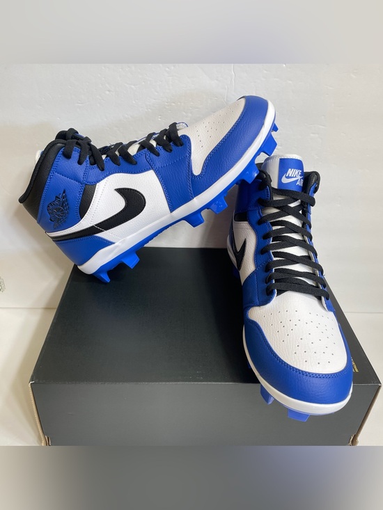 Jordan Other - Jordan 1 Retro High MCS Baseball Cleats Sizes 12, 14 & 15 Game Royal AV5354-411